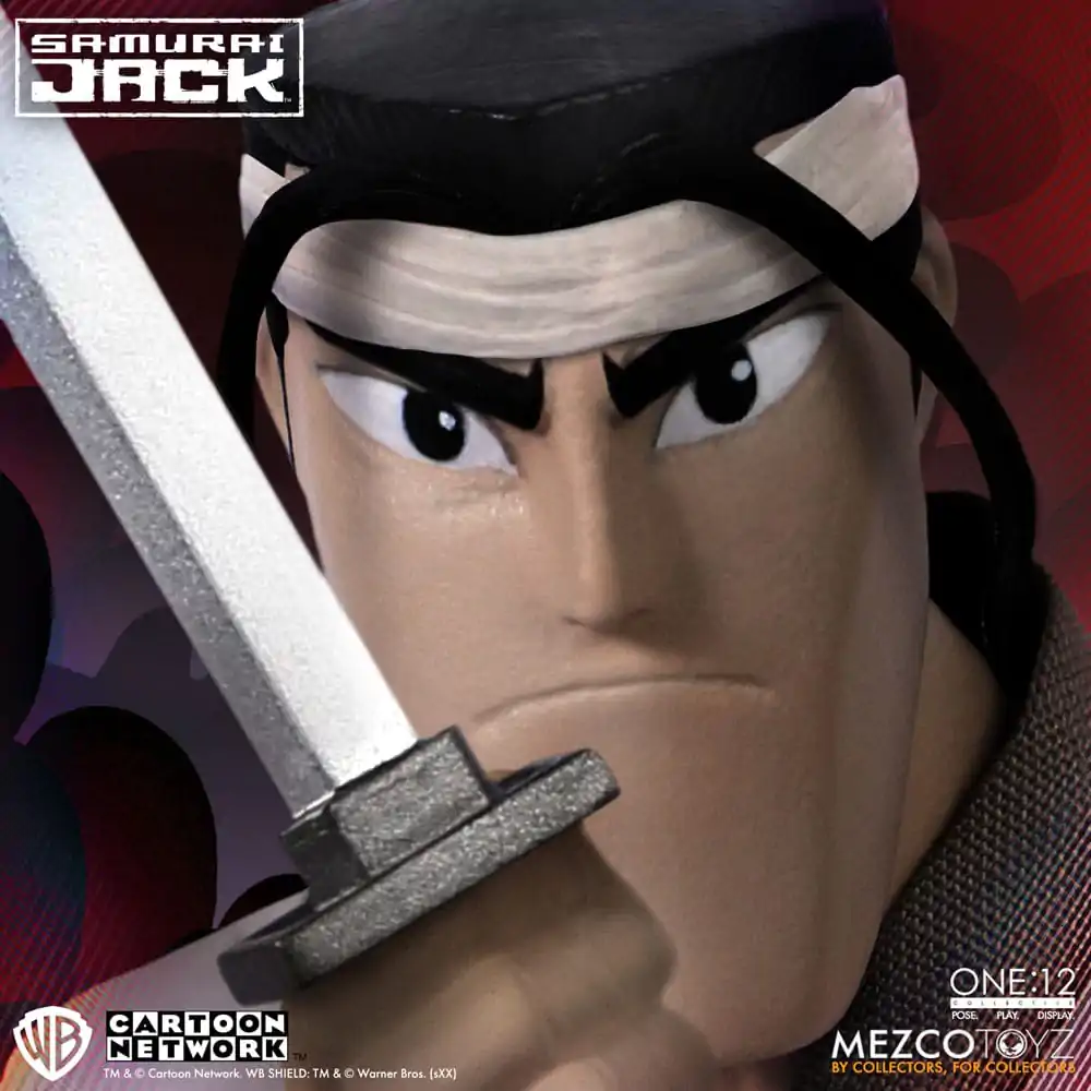 Samurai Jack Actionfigur 1/12 Samurai Jack 17 cm Produktfoto