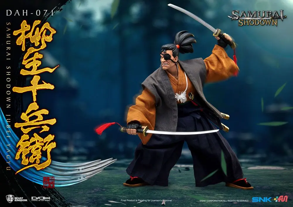 Samurai Shodown Dynamic 8ction Heroes Actionfigur 1/9 Jubei Yagyu 21 cm Produktfoto
