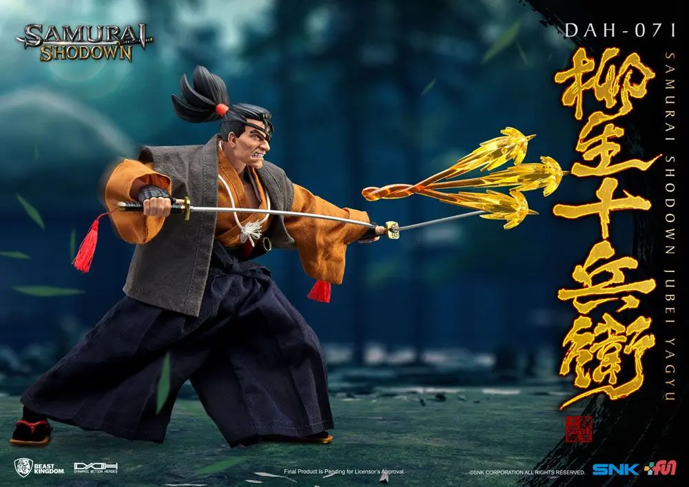 Samurai Shodown Dynamic 8ction Heroes Actionfigur 1/9 Jubei Yagyu 21 cm Produktfoto