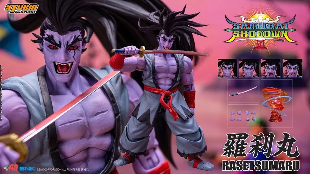 Samurai Shodown VI Actionfigur Rasetsumaru (Limited Edition) Produktfoto