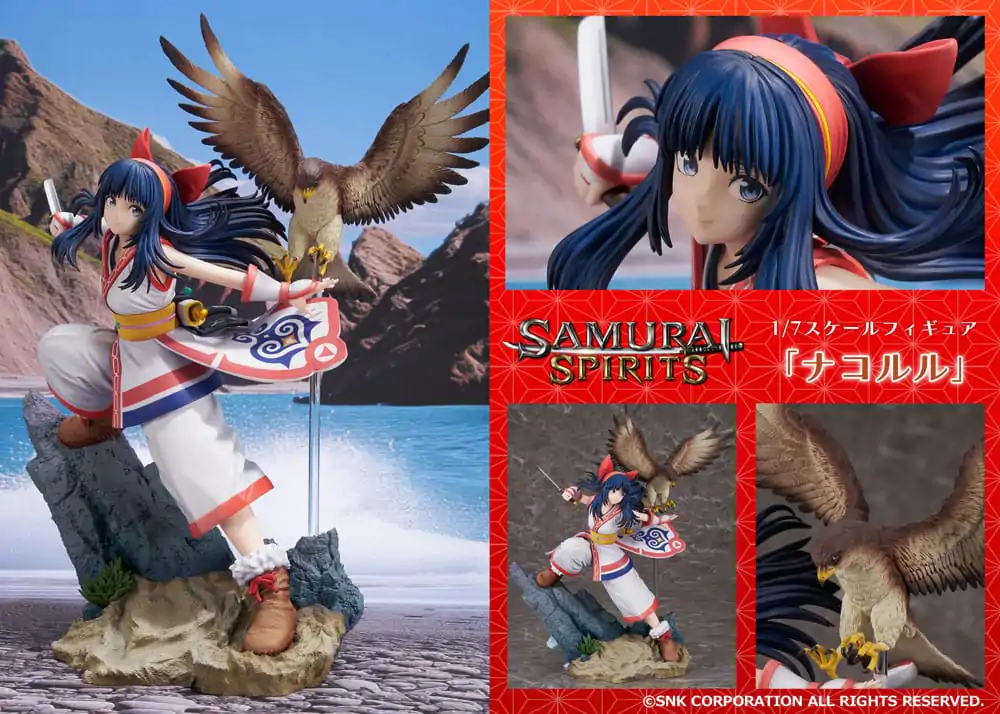 Samurai Spirits PVC-Statue 1/7 Nakoruru 30 cm Produktfoto