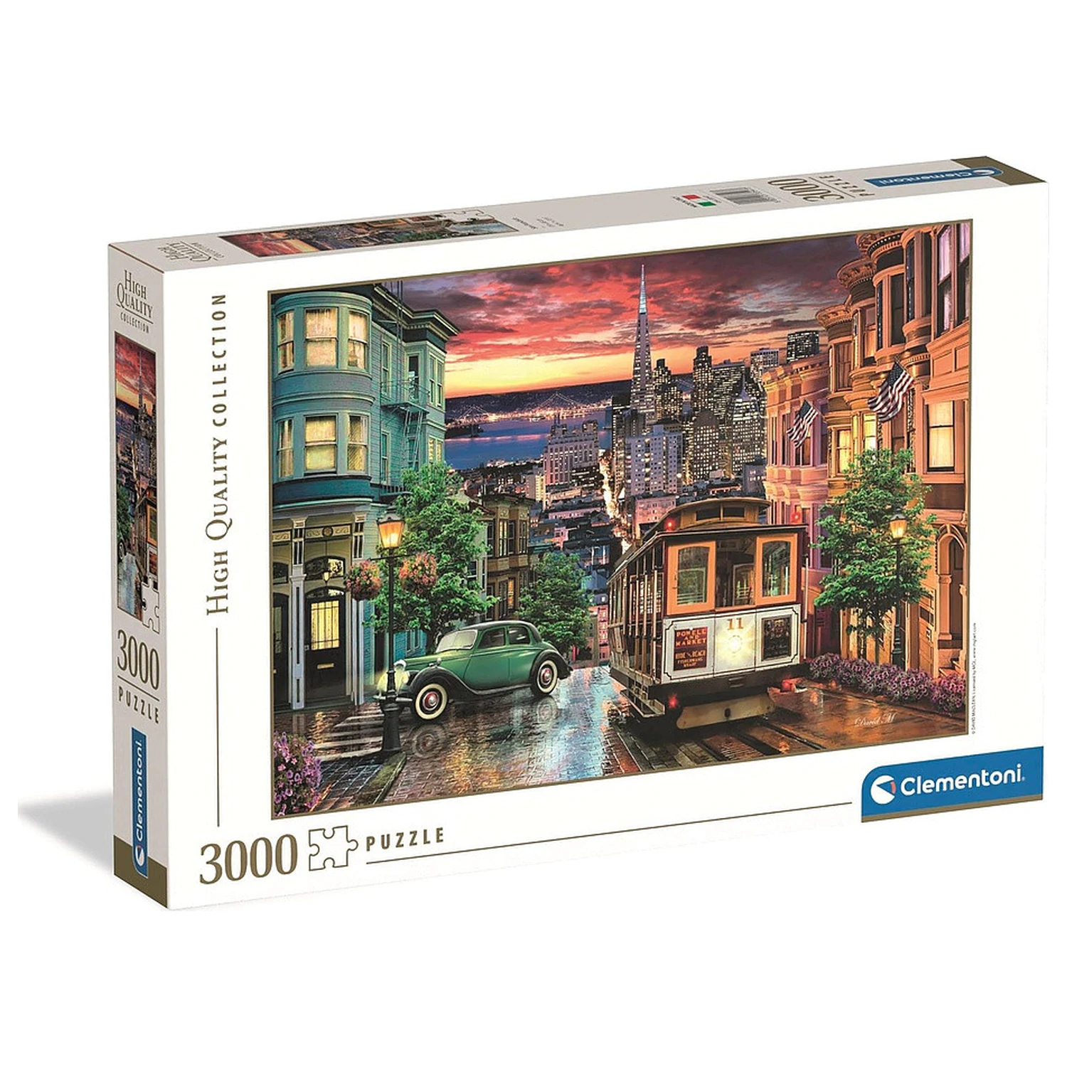 San Francisco Night 3000-teiliges Puzzle Produktfoto