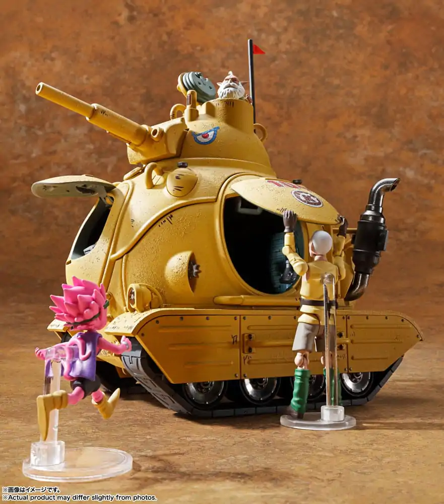 Sand Land Chogokin Diecast Modell Sand Land Tank 104 15 cm termékfotó