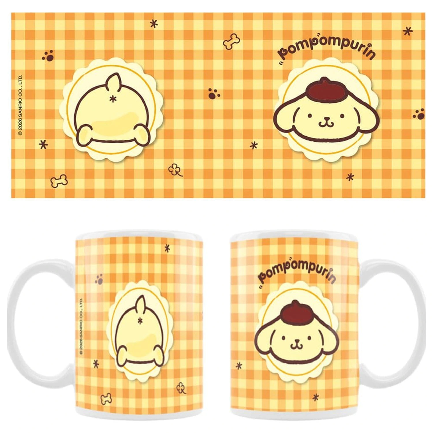 Sanrio Tasse Pompompurin Squishy Cute Purin 01 Produktfoto