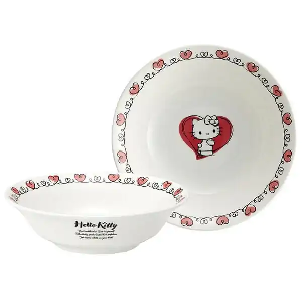 Sanrio Bone China Schüssel Hello Kitty Produktfoto