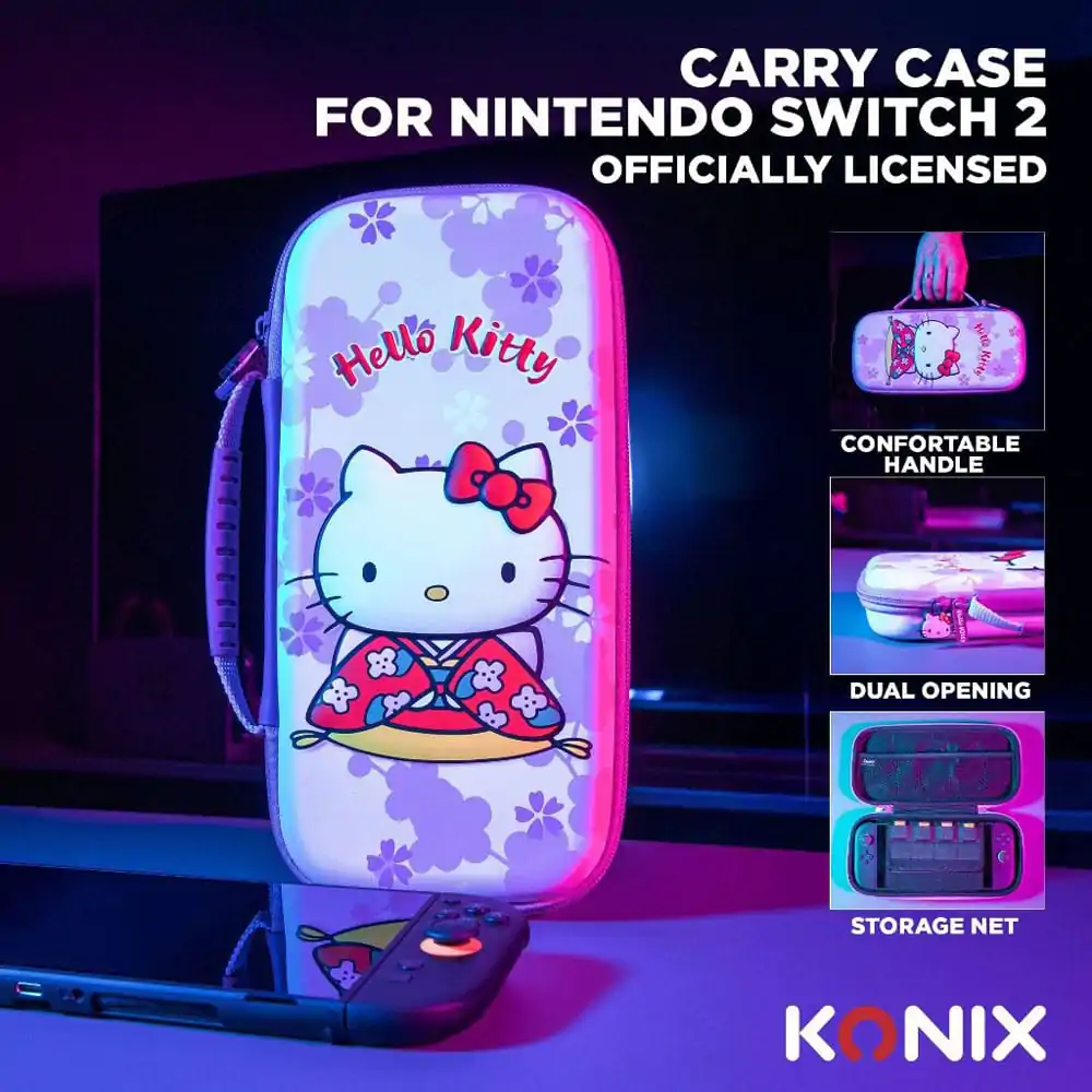 Sanrio Tragetasche Switch 2 Hello Kitty 3D Produktfoto