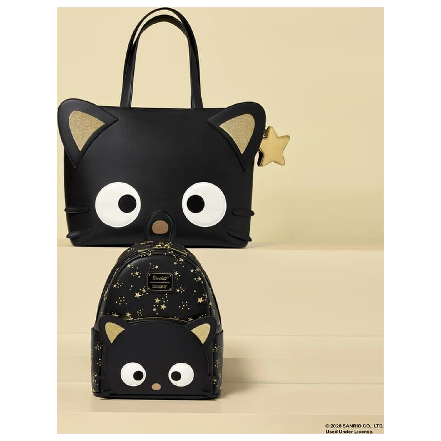 Sanrio Chococat Stars Tragetasche Umhängetasche mit Münzbeutel Produktfoto