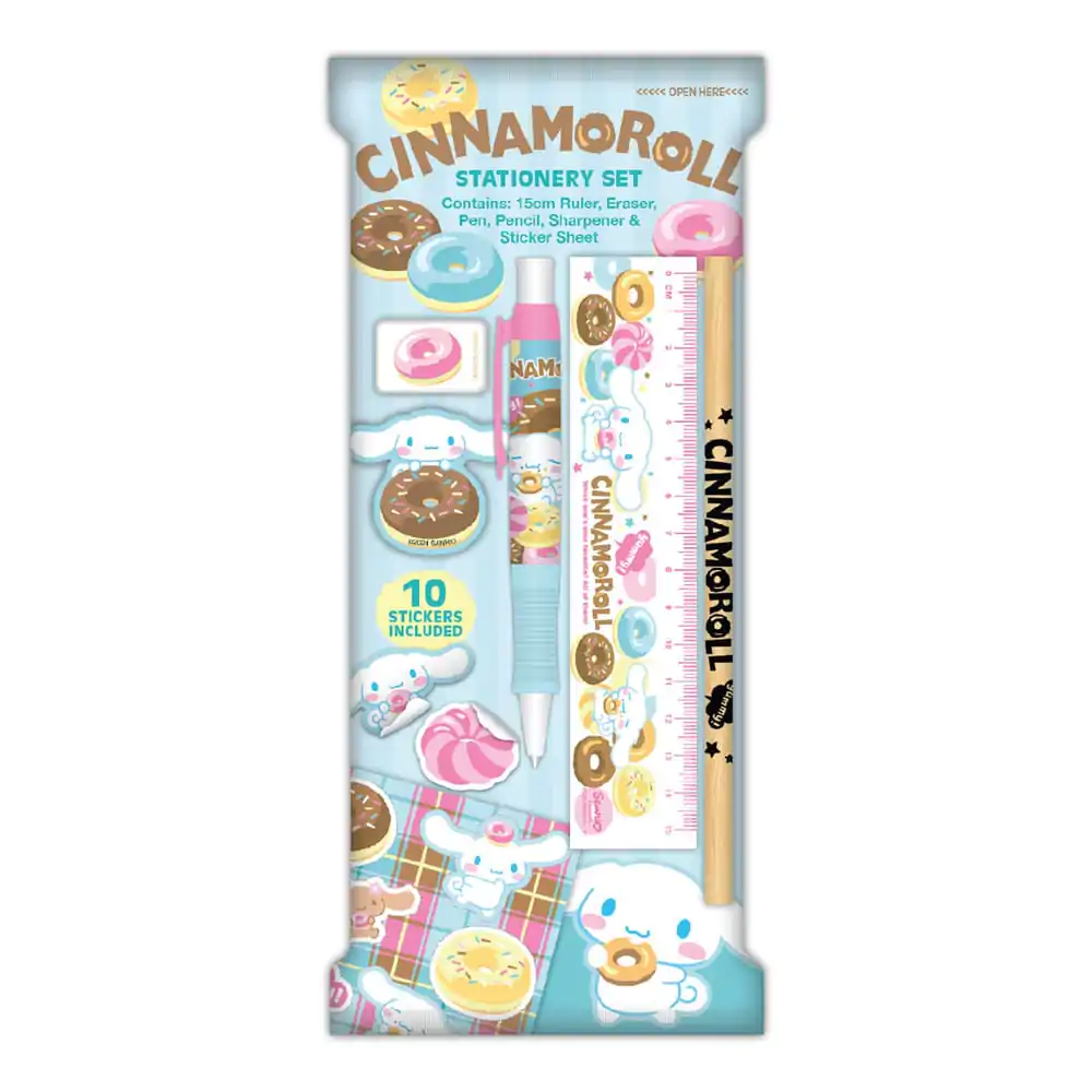 Sanrio Schreibwarenset 6er-Packung Cinnamoroll Produktfoto