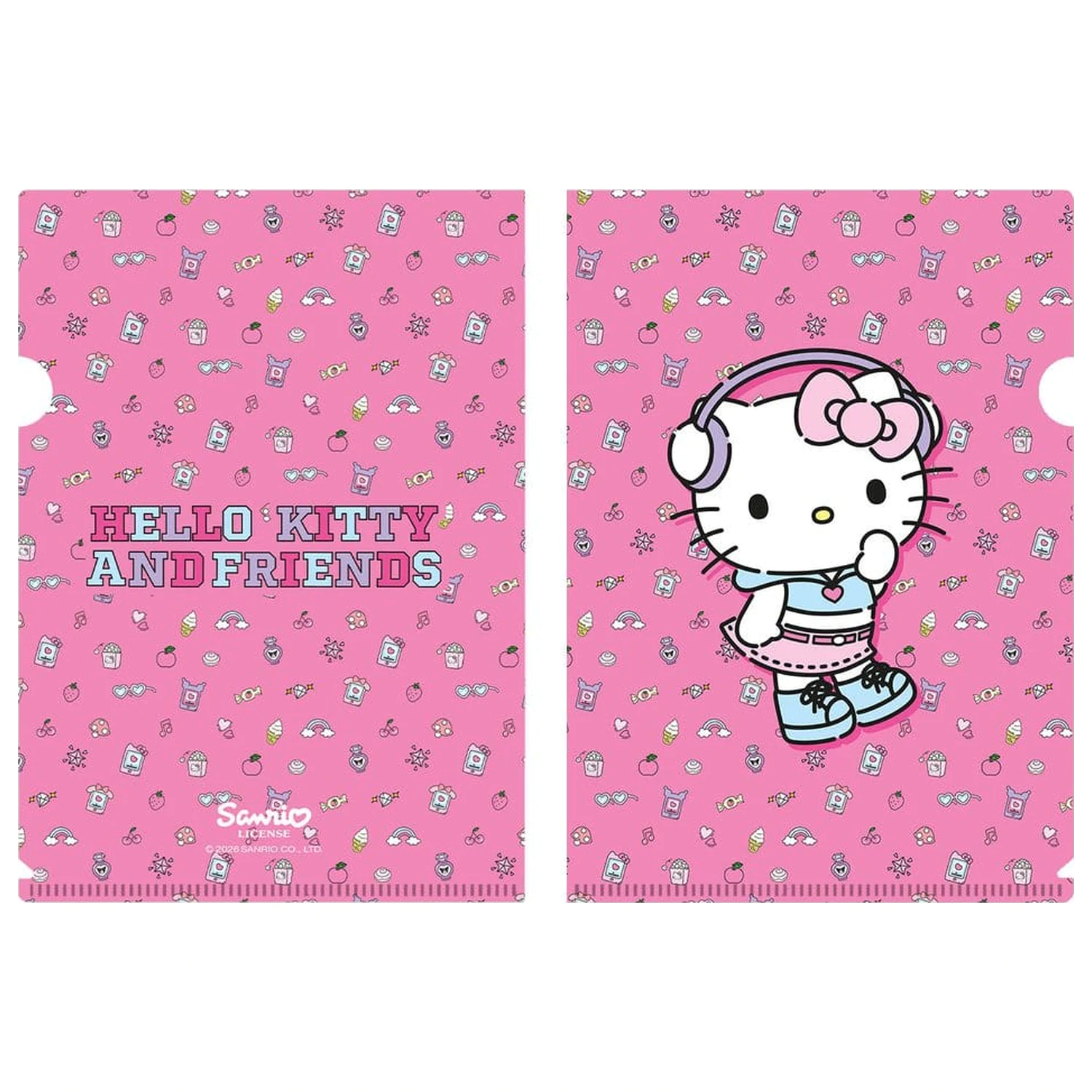 Sanrio Klarsichtmappe Hello Kitty POP 01 Produktfoto