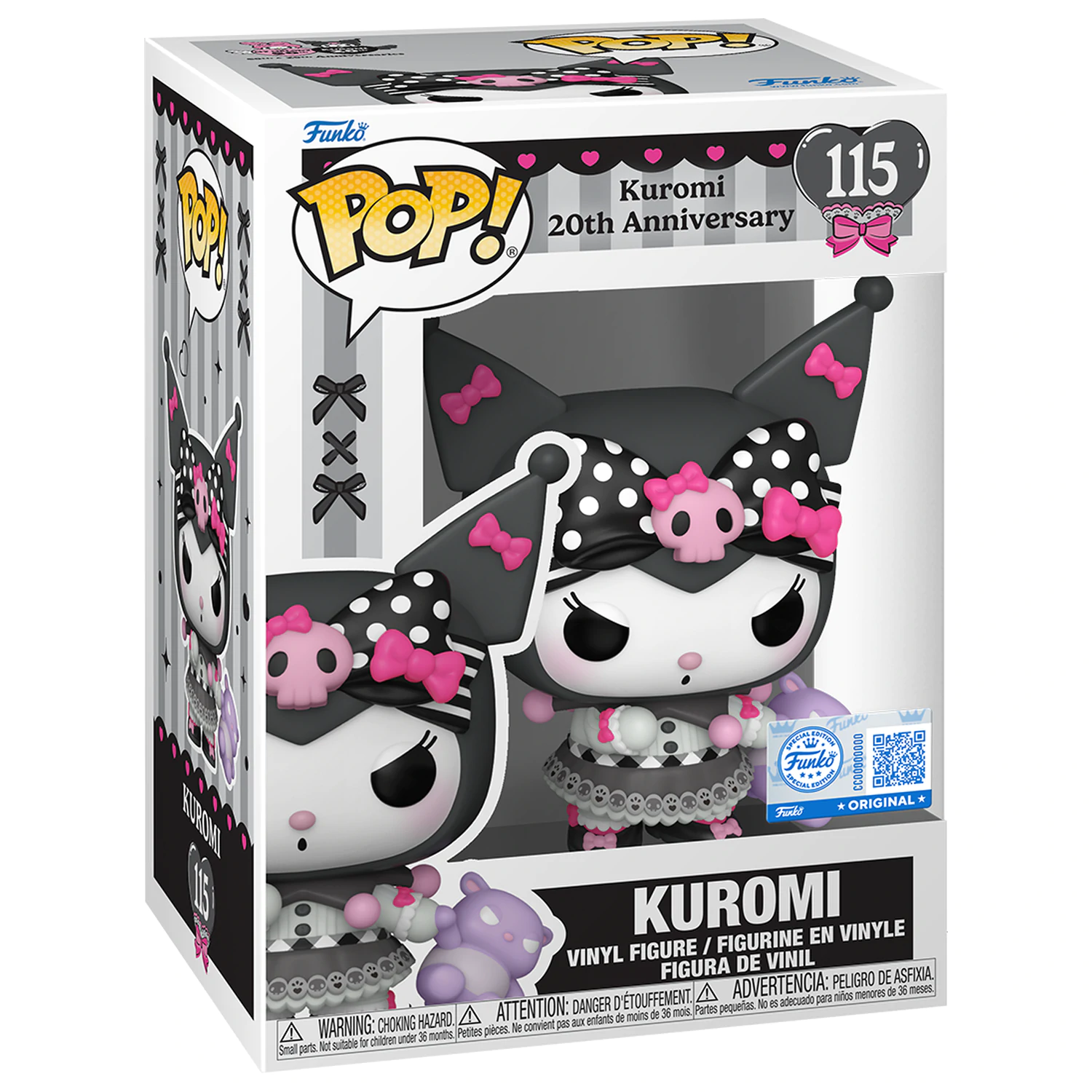 Sanrio Funko POP! Animation Vinyl Figur Kuromi- Kuromi (SPC) 9 cm Produktfoto