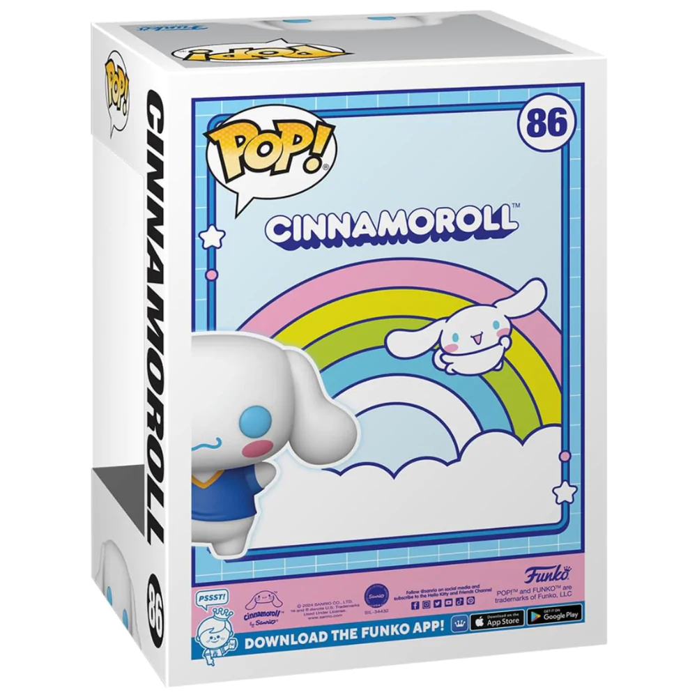 Sanrio Funko POP! Vinylfigur Hello Kitty Cinnamoroll(FL) Exclusive 9 cm Produktfoto