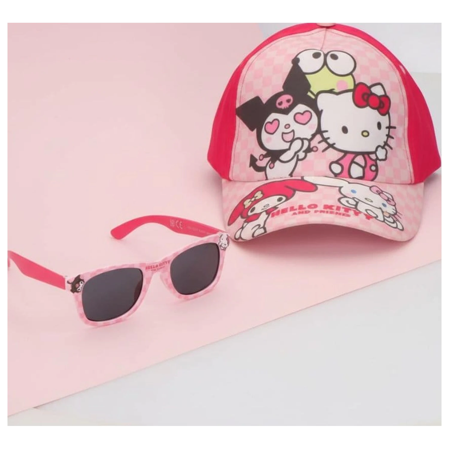 Sanrio Mütze & Sonnenbrillen Set Hello Kitty B 53 cm Produktfoto