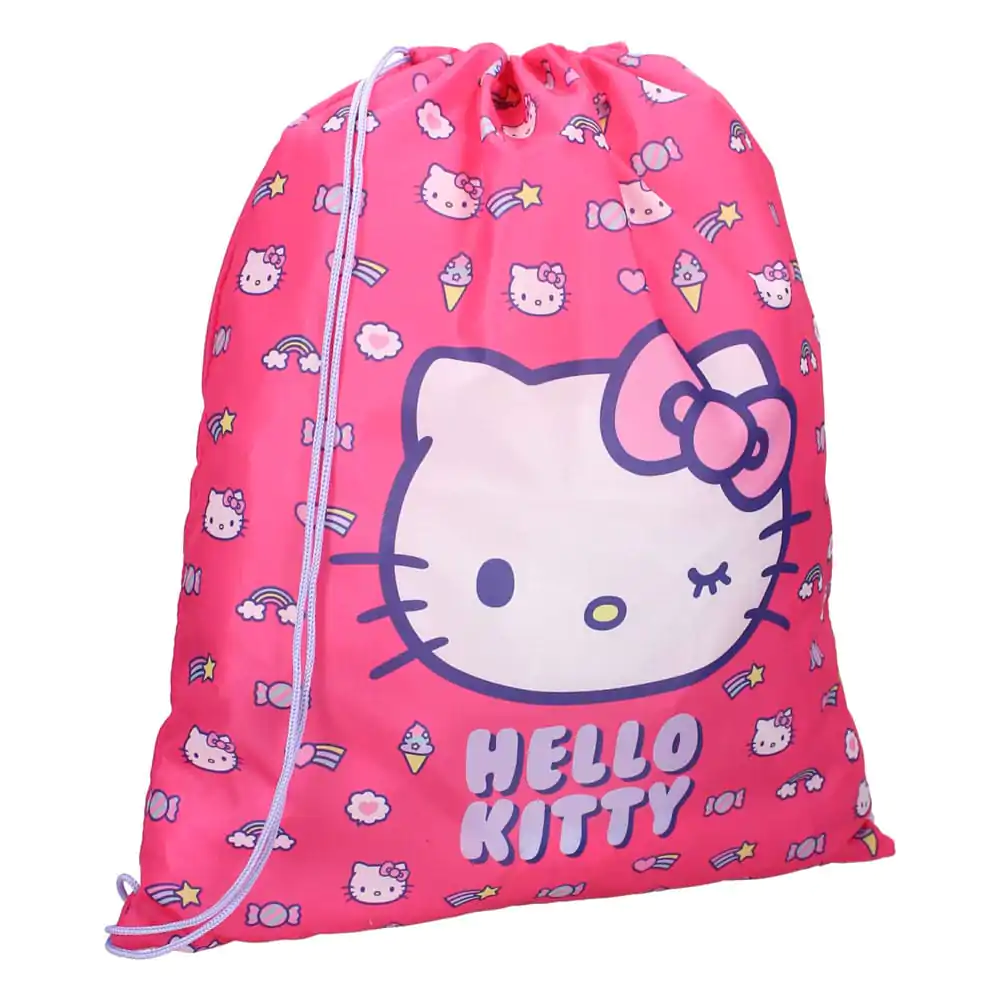 Sanrio Sportbeutel Hello Kitty Follow The Rainbow Produktfoto