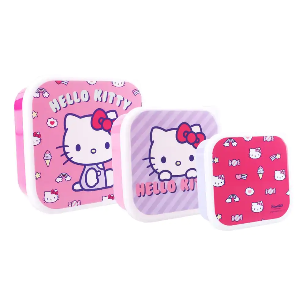 Sanrio Snackbox Set Hello Kitty Fresh Bites Produktfoto