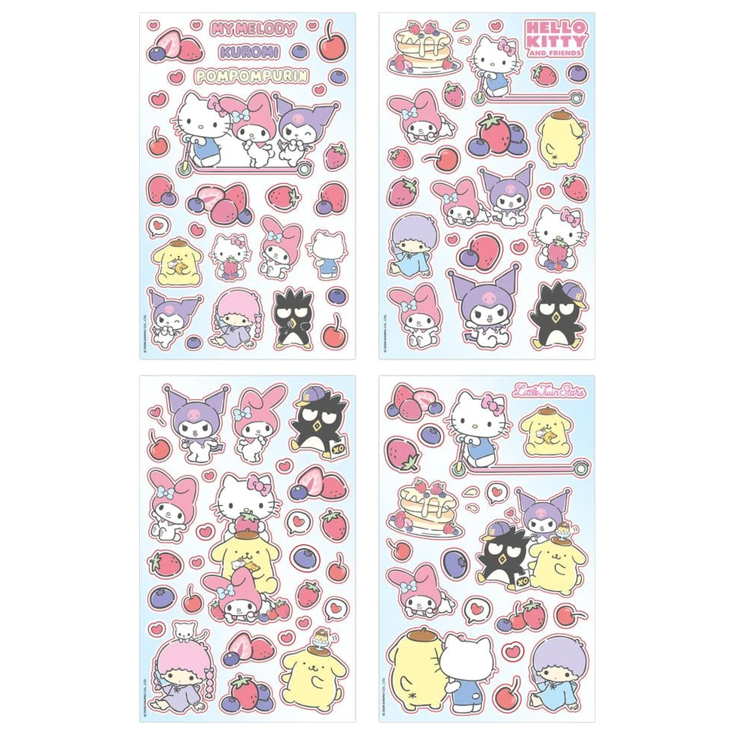 Sanrio Sticker Pack Hello Kitty & Friends 02 Alltag Produktfoto