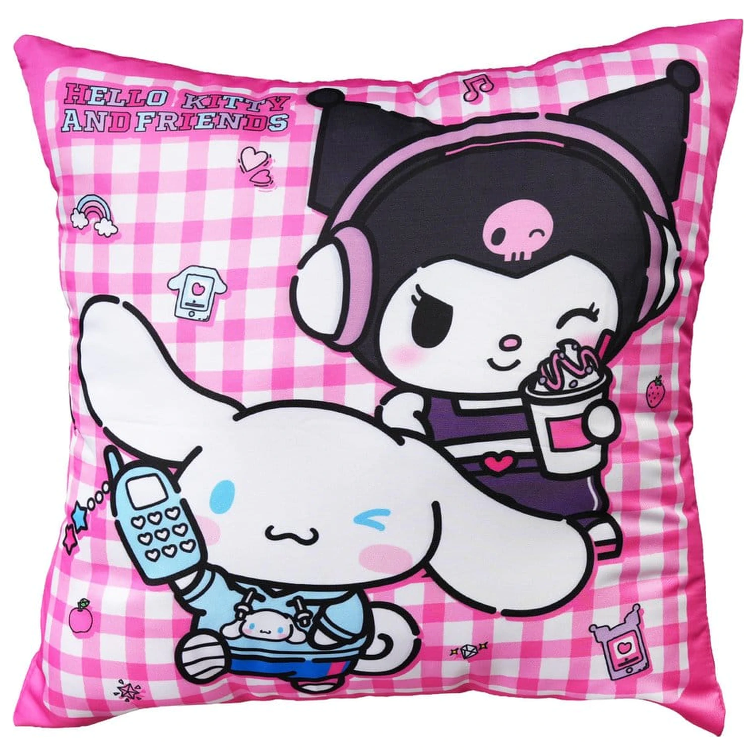 Sanrio Couchkissen Hello Kitty & Friends Pop 35 x 35 cm Produktfoto