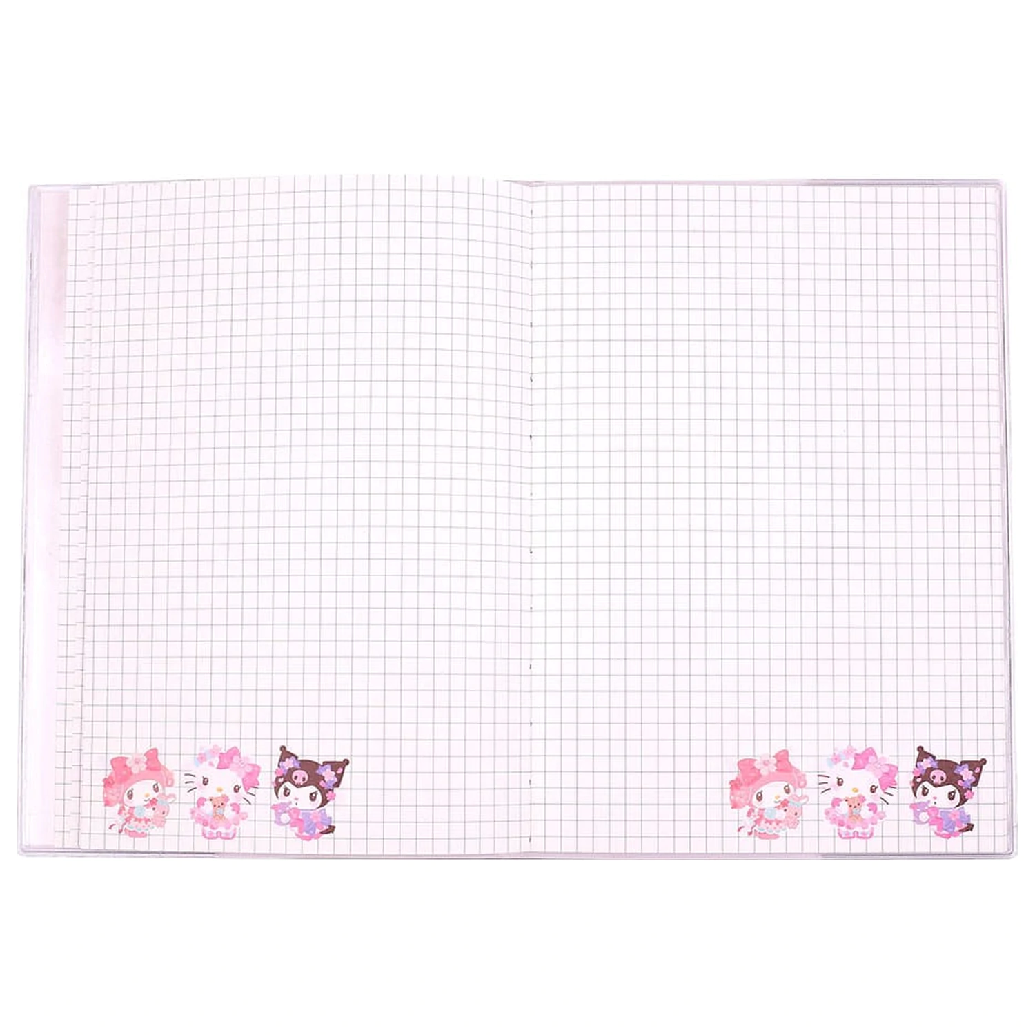 Sanrio Notizbuch Hello Kitty & Friends Sakura Series Holographic Checkered Produktfoto