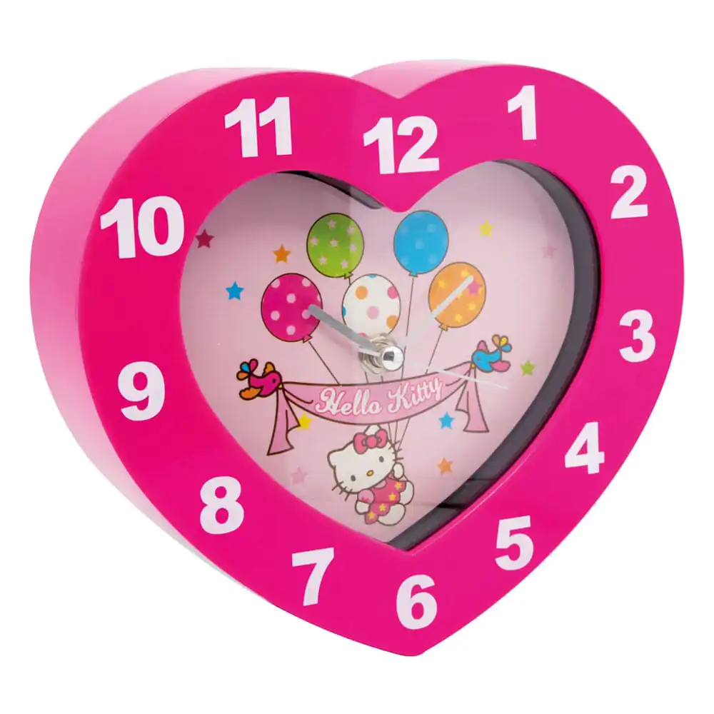 Sanrio Wanduhr Hello Kitty Heart Shaped Produktfoto