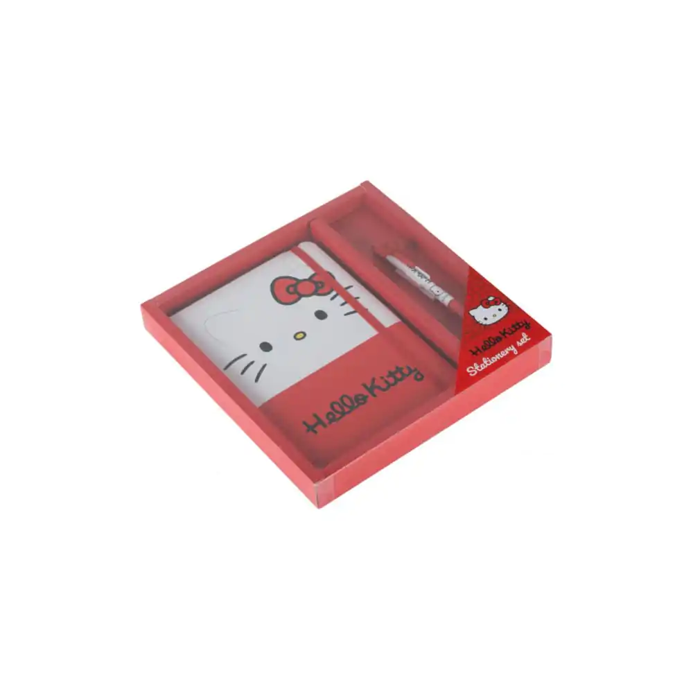 Sanrio Notizbuch mit Stift Geschenkset Hello Kitty Produktfoto
