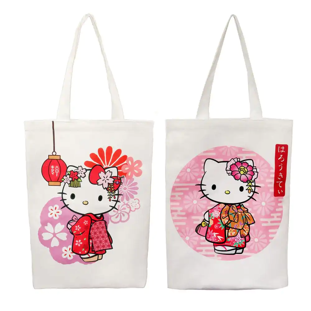 Sanrio Tote Bag Hello Kitty Kimono Produktfoto