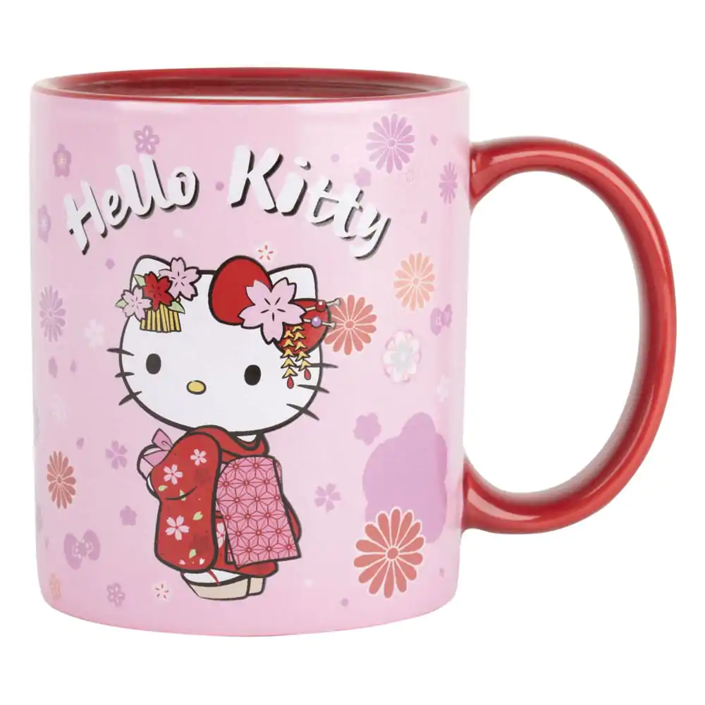 Sanrio Tasse mit Thermoeffekt Hello Kitty Kimono 320 ml Produktfoto