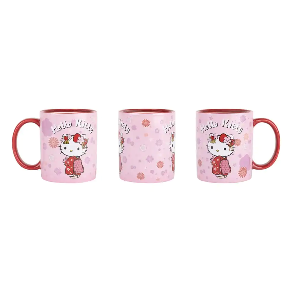 Sanrio Tasse mit Thermoeffekt Hello Kitty Kimono 320 ml Produktfoto