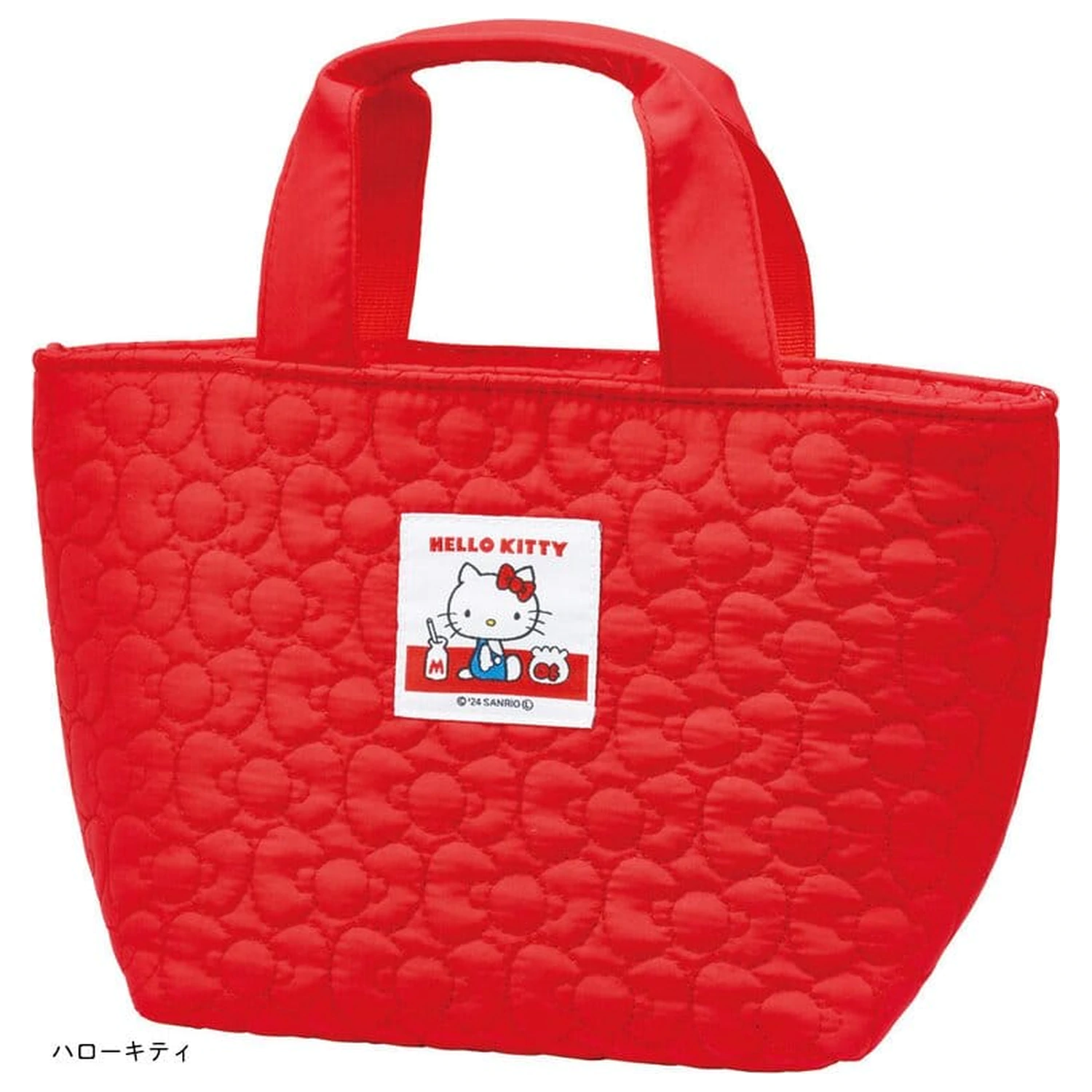 Sanrio Kühltasche Hello Kitty Stepp-Optik Produktfoto