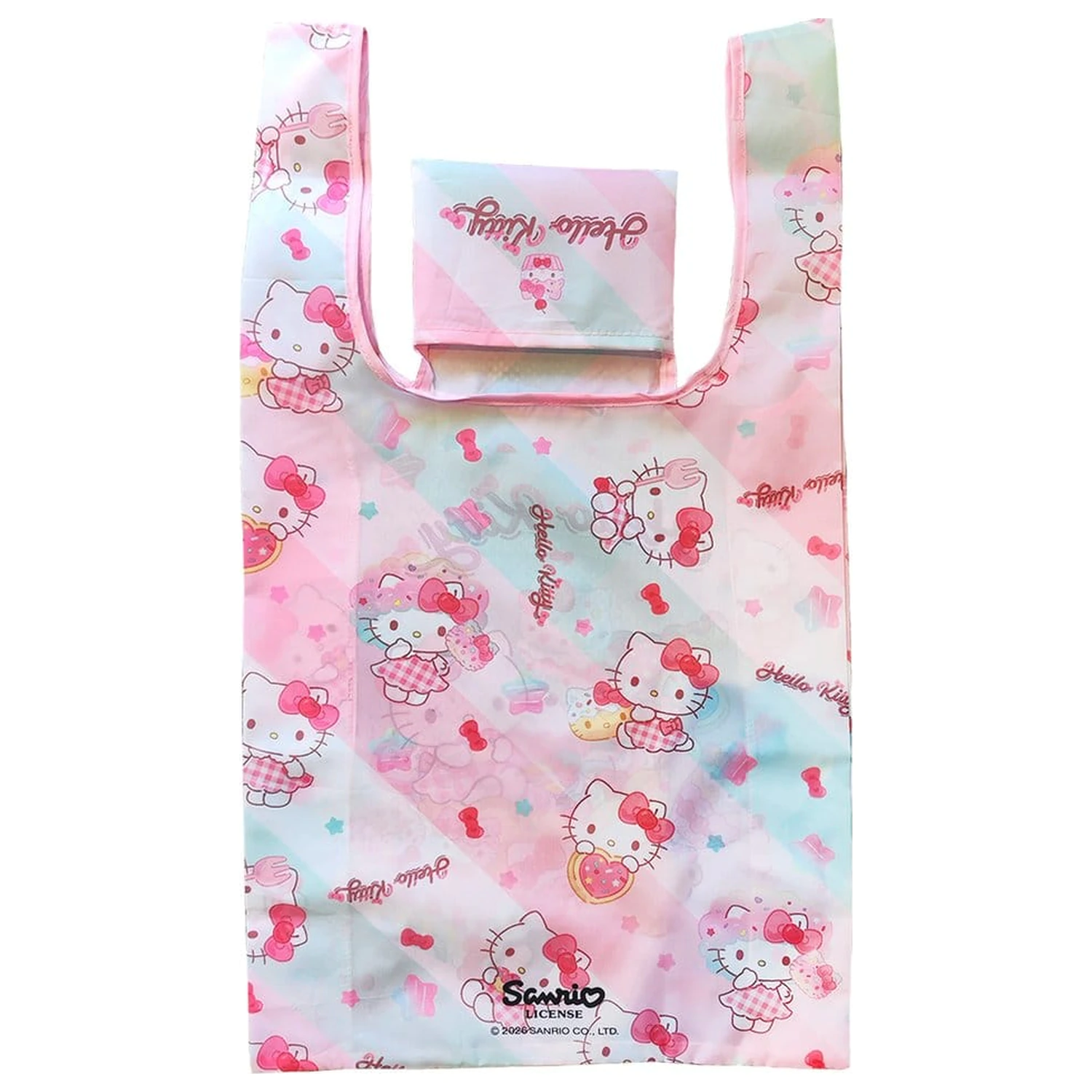 Sanrio Tragetasche Hello Kitty Snack und Süßigkeit faltbar Produktfoto