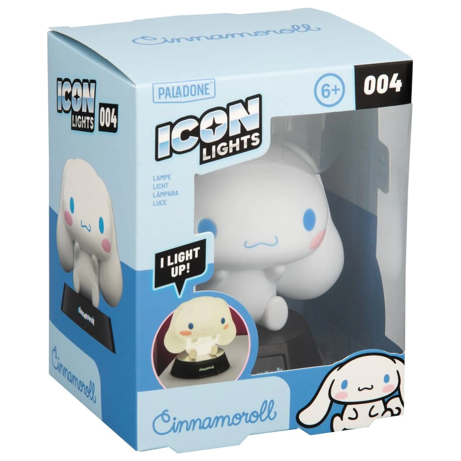 Sanrio Icon Licht Cinnamoroll 9 cm Produktfoto