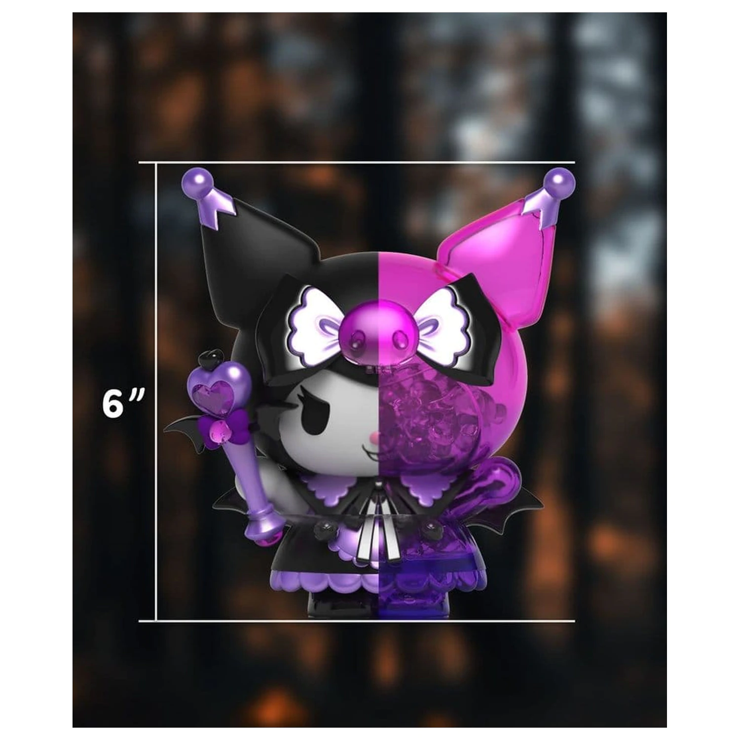 Sanrio Kandy Kuromi Spooky Fun Serie 15 cm Produktfoto