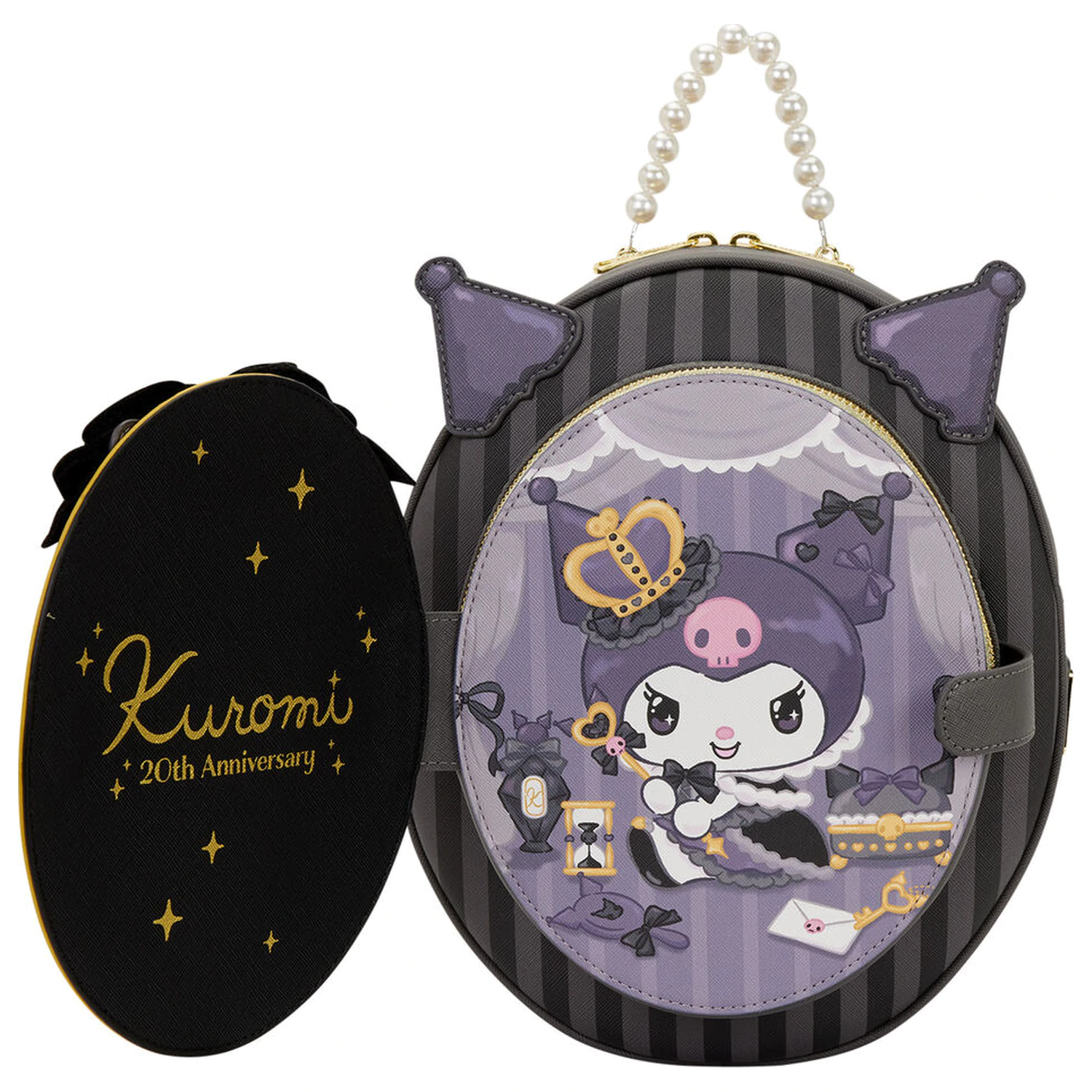 Loungefly Hello Kitty Kuromi 20th Anniversary Rucksack 28 cm Produktfoto