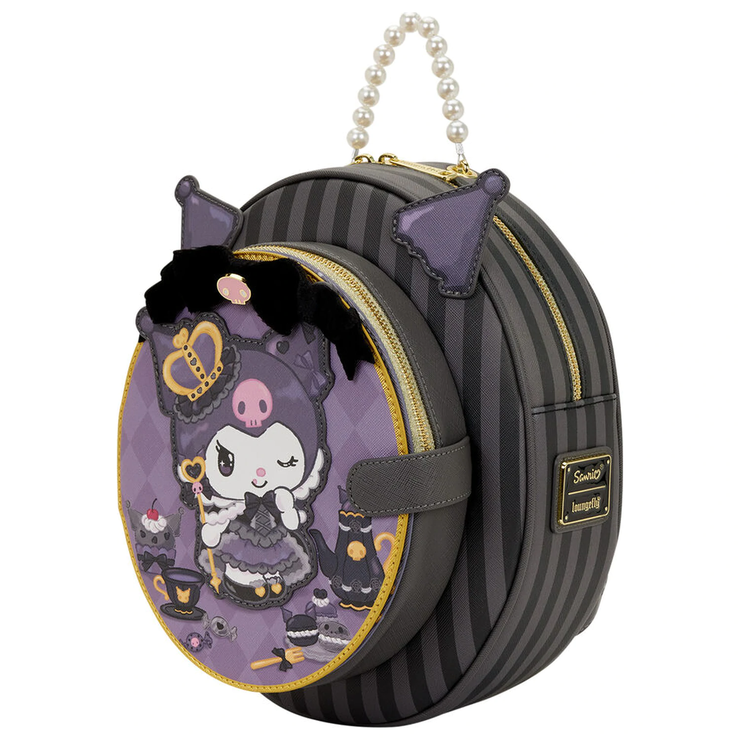 Loungefly Hello Kitty Kuromi 20th Anniversary Rucksack 28 cm Produktfoto