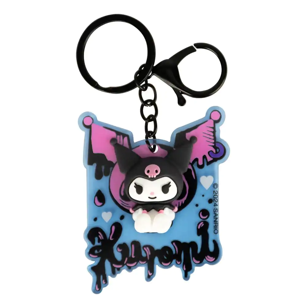 Sanrio 3D Acryl Schlüsselanhänger Kuromi Produktfoto