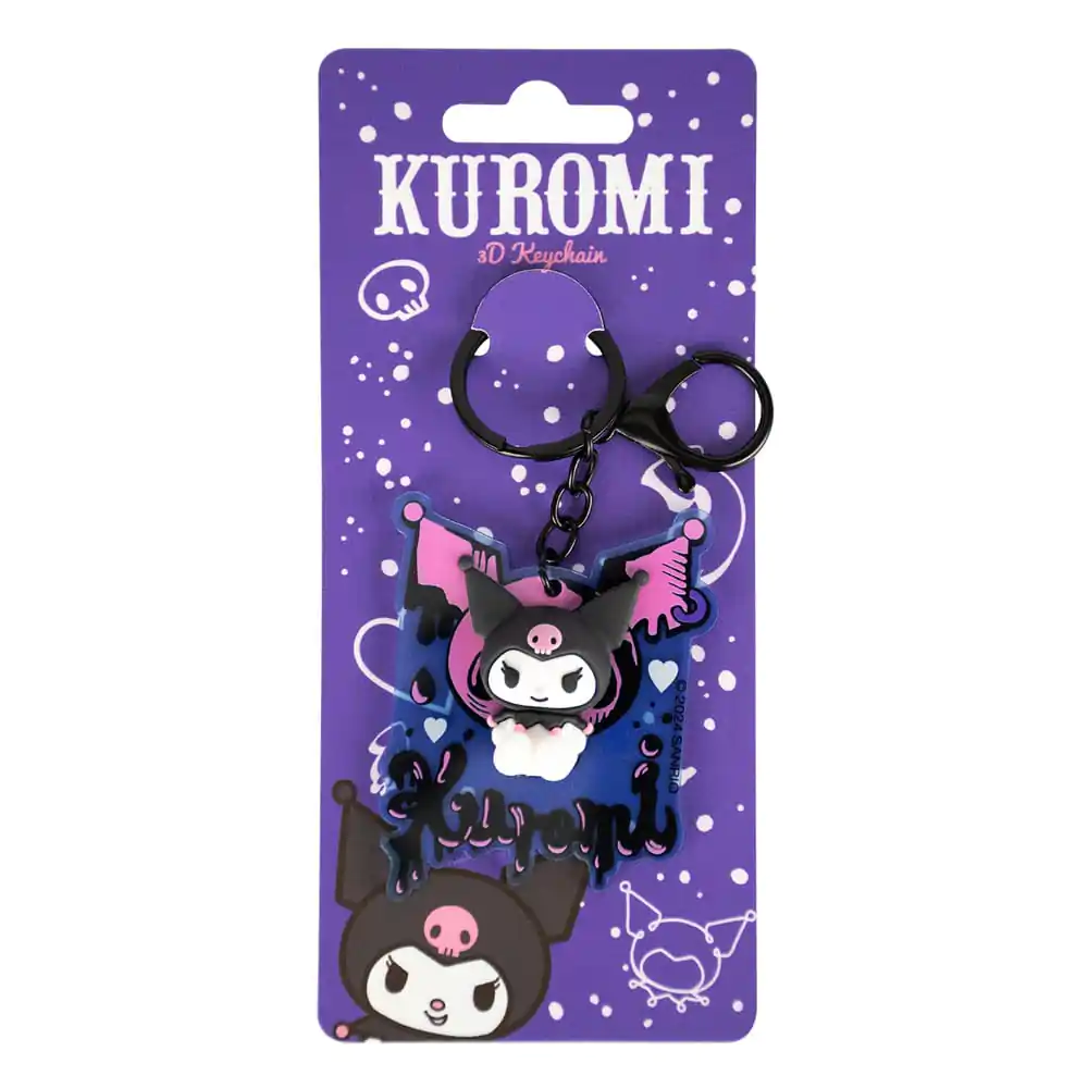 Sanrio 3D Acryl Schlüsselanhänger Kuromi Produktfoto