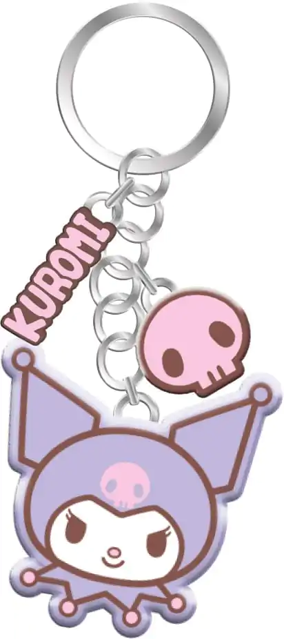 Sanrio Metall Schlüsselanhänger Kuromi Produktfoto