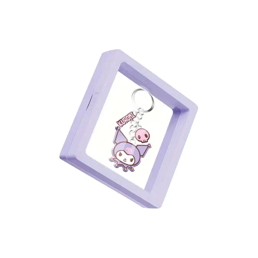 Sanrio Metall Schlüsselanhänger Kuromi Produktfoto