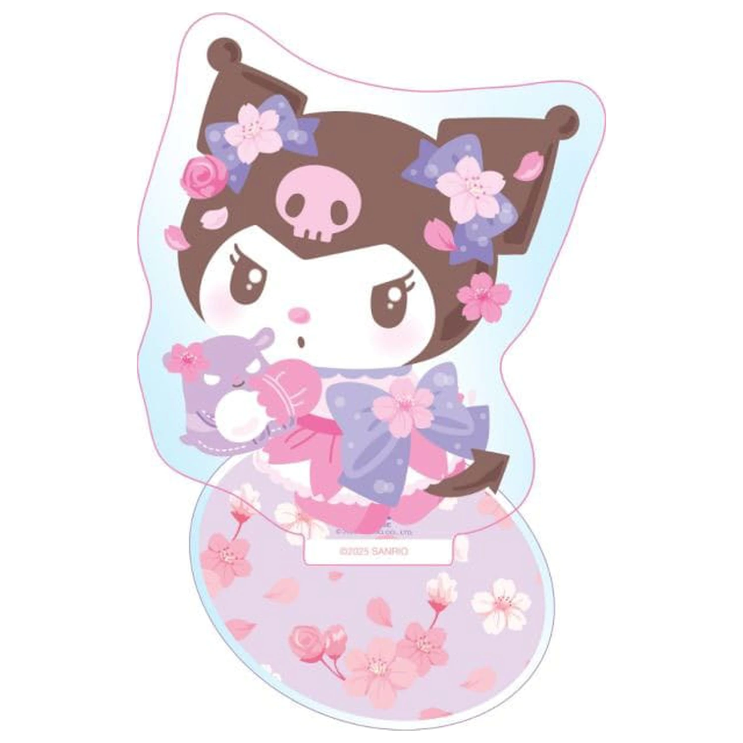 Sanrio Acryl Ständer Kuromi Holographic 6 cm Produktfoto