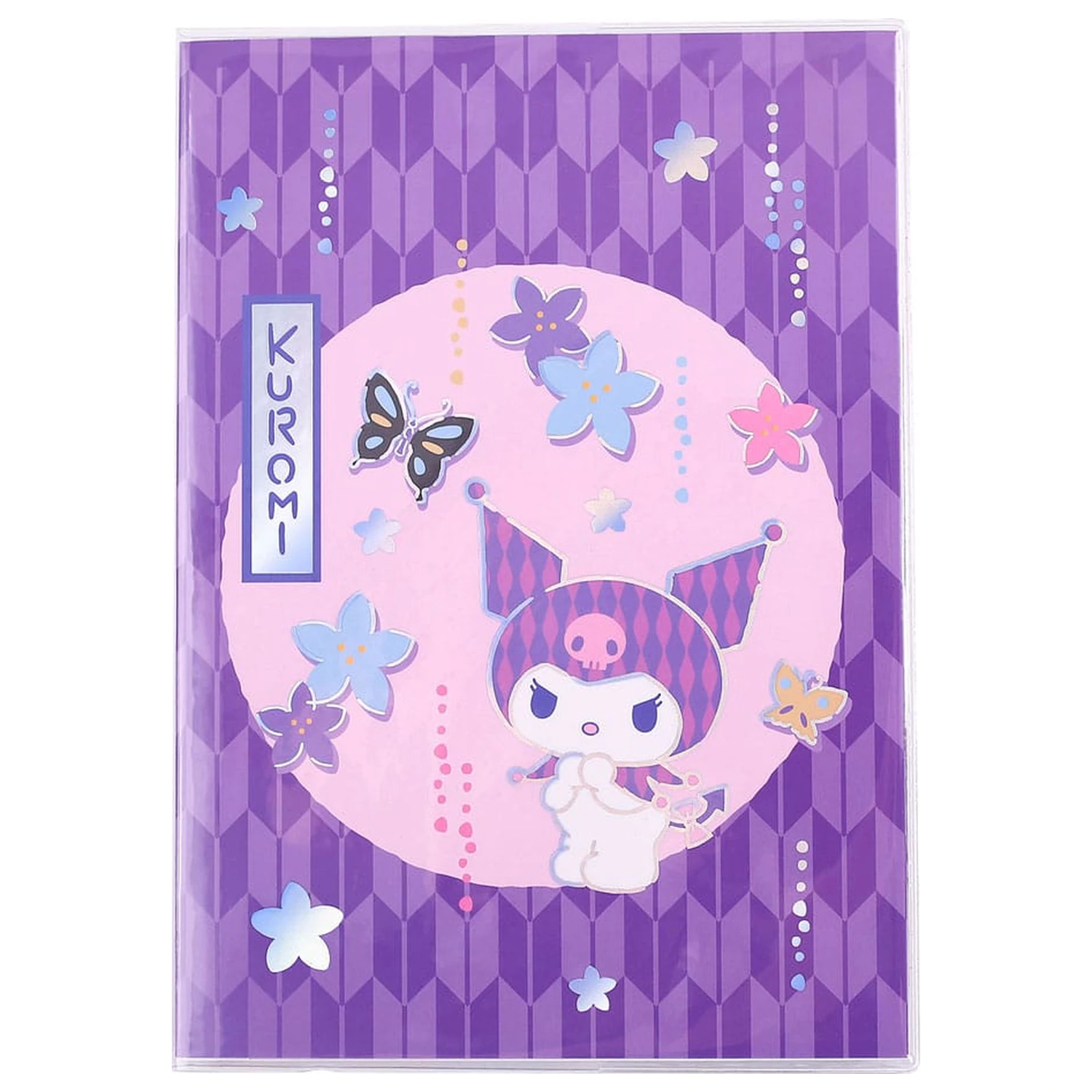 Sanrio Notizbuch Kuromi Japanisch Holografisch Kariert Produktfoto