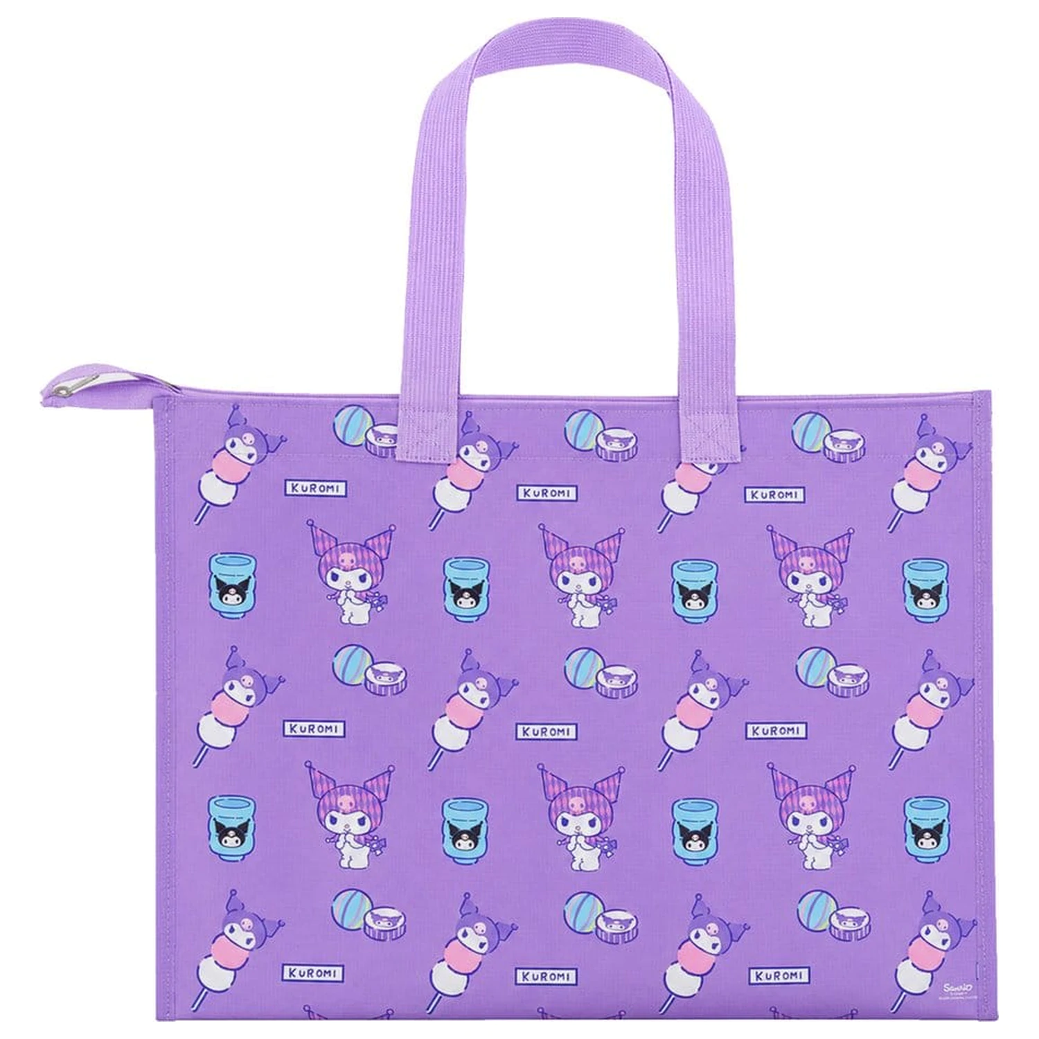 Sanrio PVC Einkaufstasche Kuromi Japanese 49 x 36 x 10 cm Produktfoto