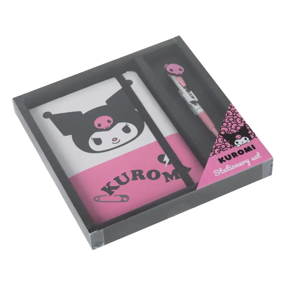 Sanrio Notebook mit Pen Gift Set Kuromi Produktfoto
