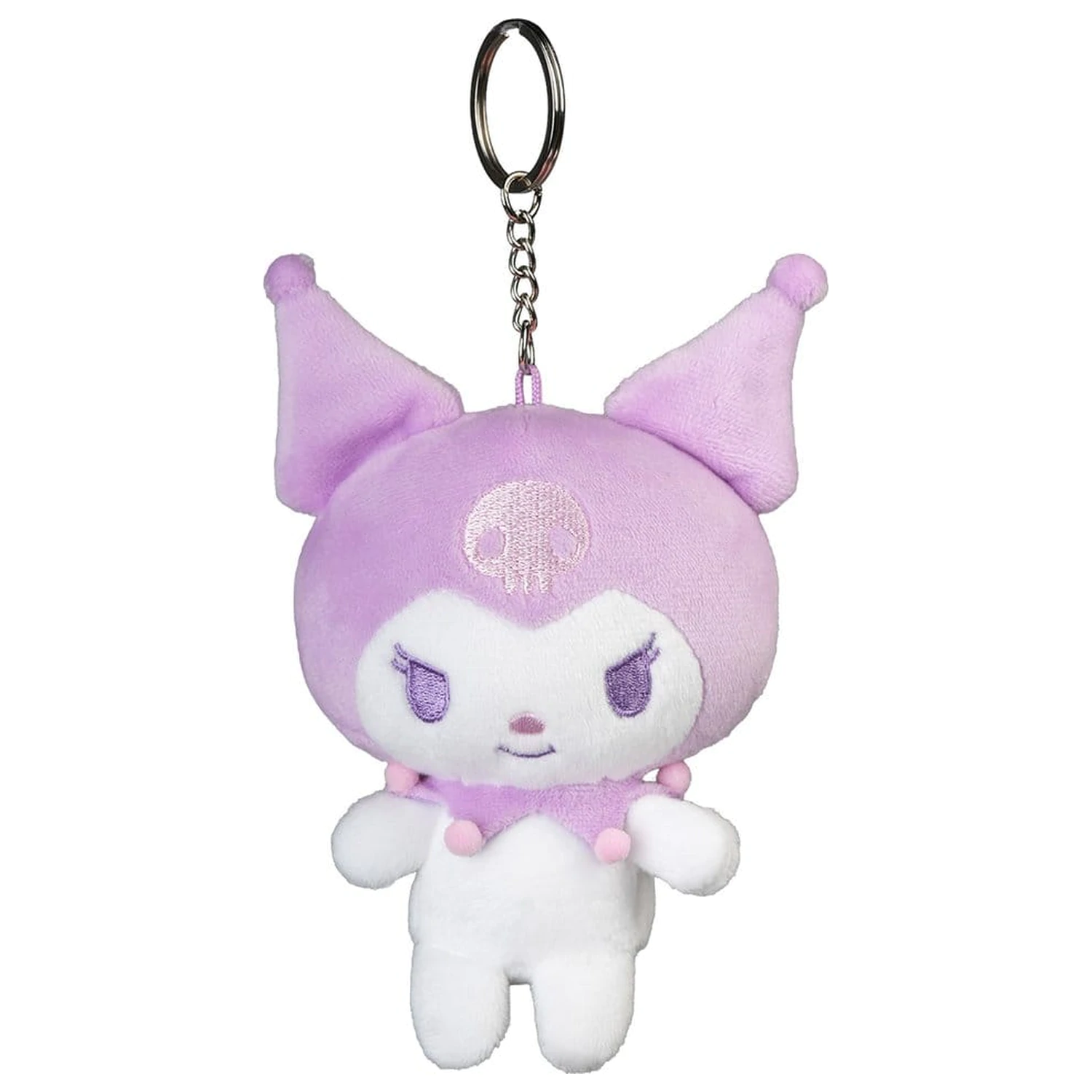 Sanrio Plüsch Schlüsselanhänger Kuromi Kawaii 12 cm Produktfoto