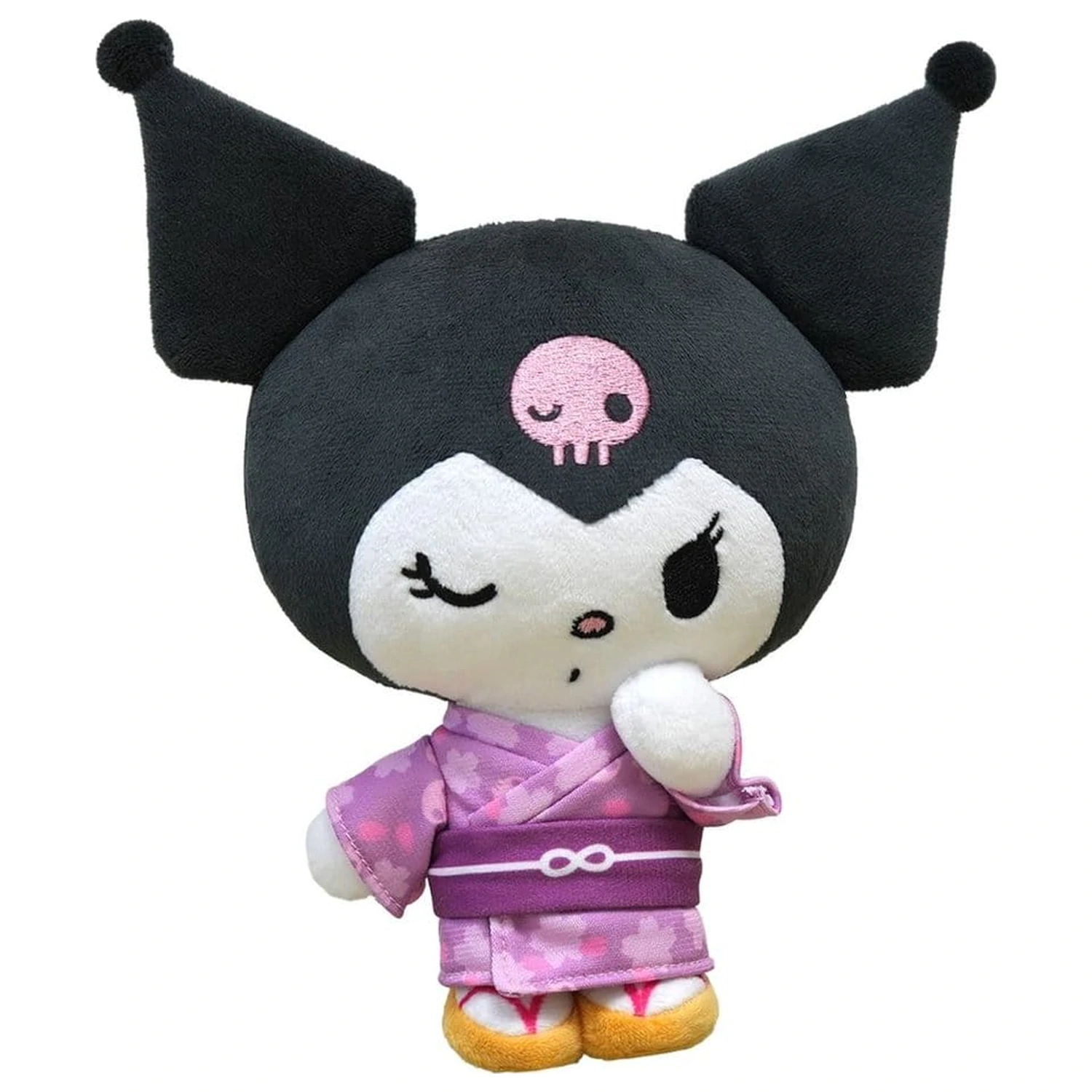 Sanrio Plüsch Figur Kuromi Kimono Version 22 cm Produktfoto