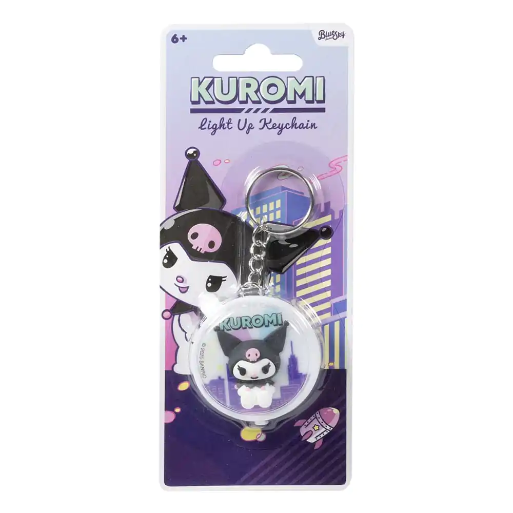Sanrio Schlüsselanhänger mit Licht Kuromi Produktfoto