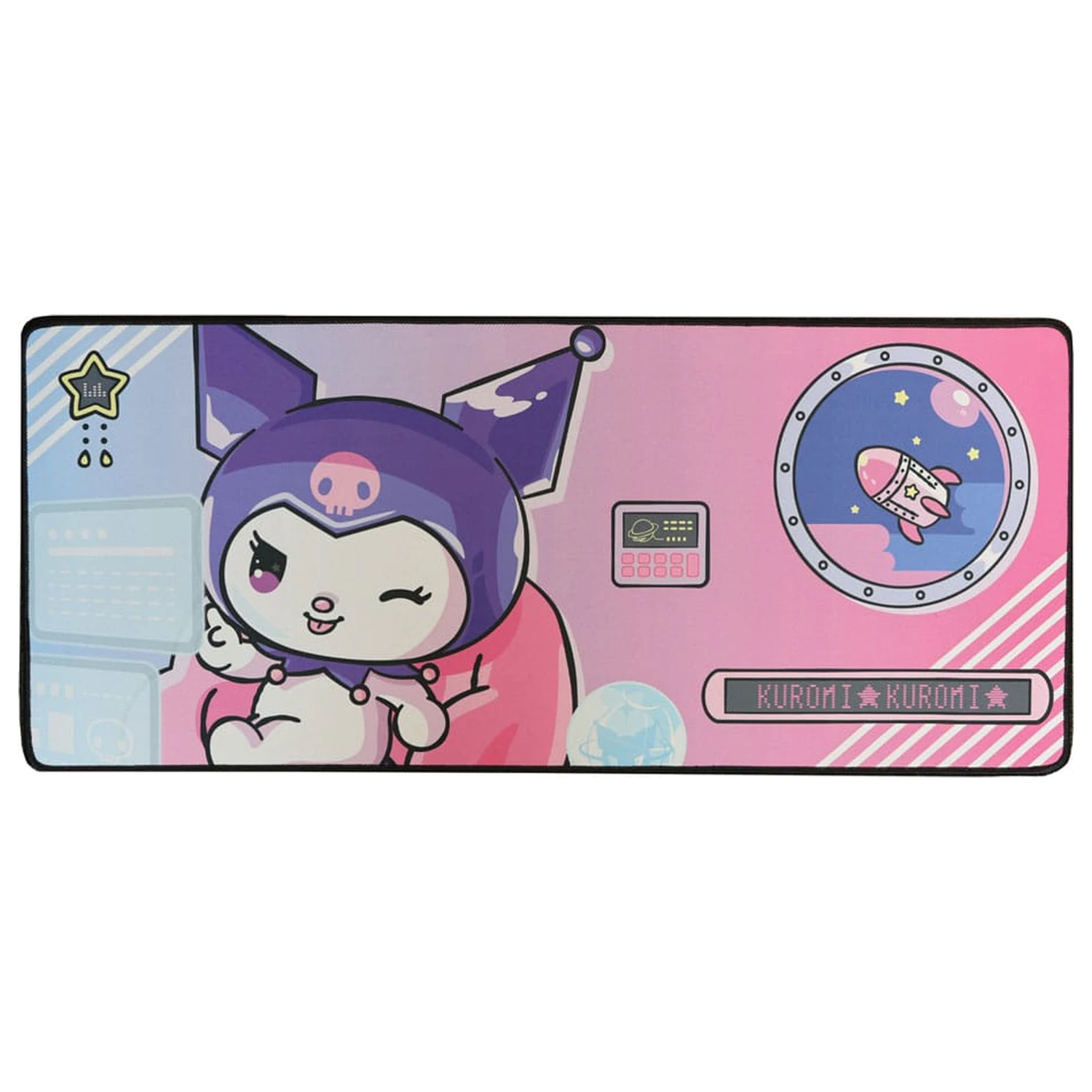 Sanrio XXL Mauspad Kuromi Spaceship Produktfoto