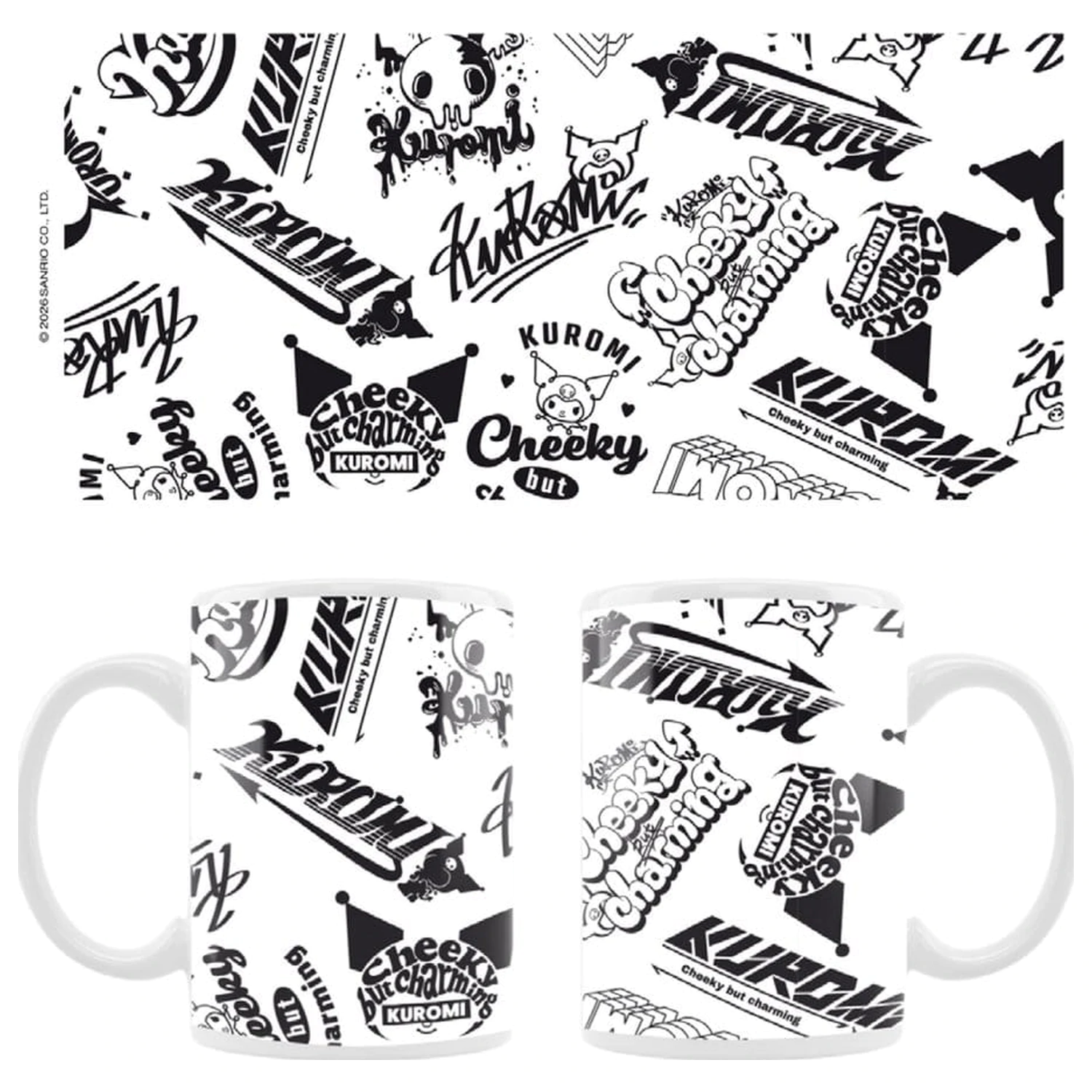 Sanrio Tasse Kuromi Street Logos Produktfoto