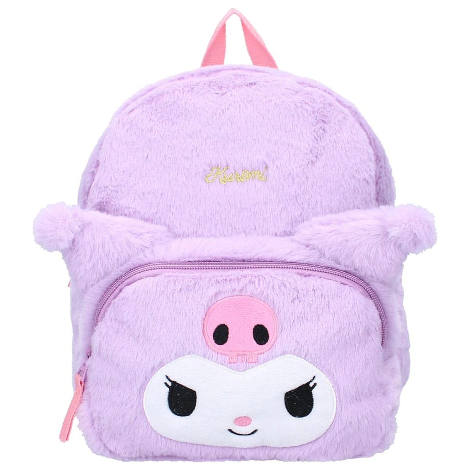 Sanrio Rucksack Kuromil Fluffy Festival Purple 26 cm Produktfoto