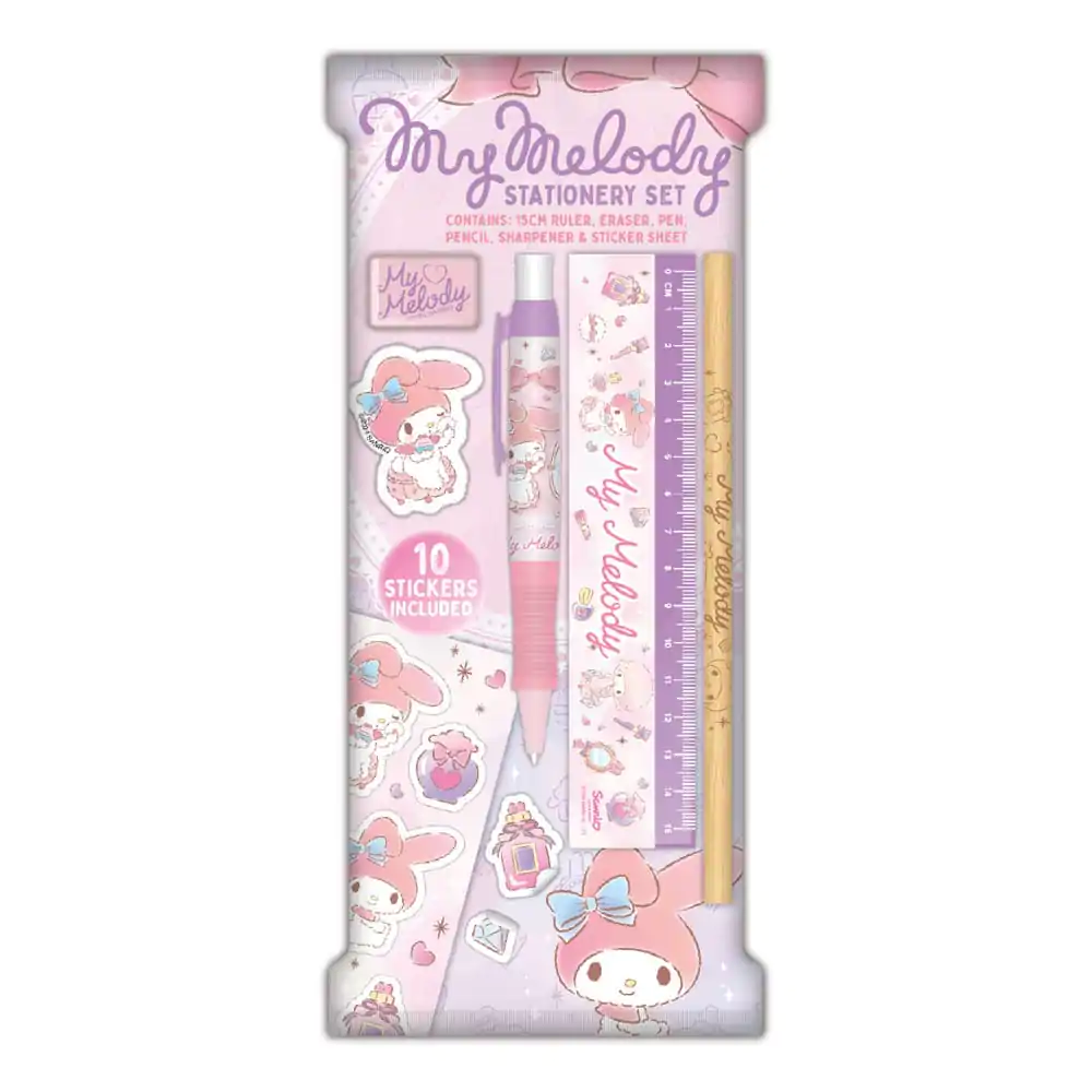 Sanrio Schreibwaren Set 6er-Pack My Melody Produktfoto