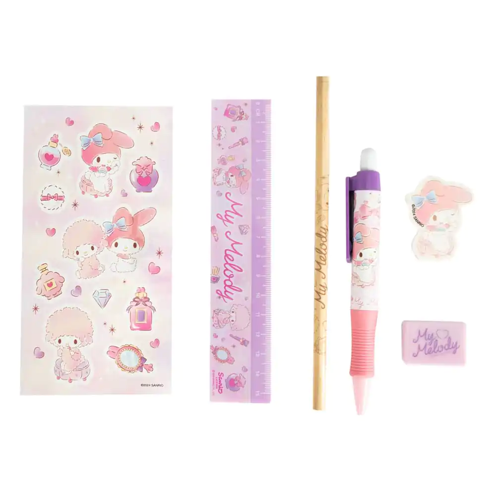 Sanrio Schreibwaren Set 6er-Pack My Melody Produktfoto