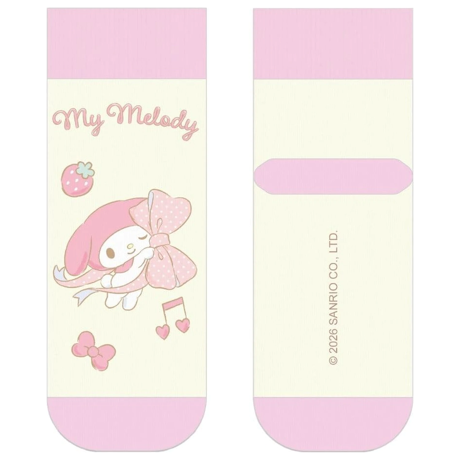 Sanrio Socken My Melody Big Ribbon Short 36-40 Produktfoto