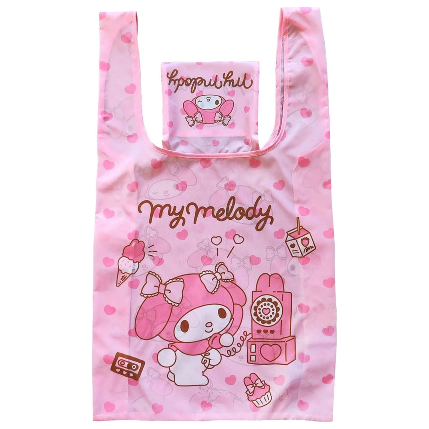 Sanrio Tragetasche My Melody Kawaii faltbar Produktfoto